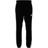 Adidas Pantalón deportivo 'ESSENTIALS THREE STRIPES SINGLE JERSEY' negro / blanco