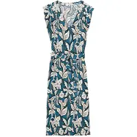 Garcia Ladies Dress Blue Lagoon Talla: XS | Vestidos Maxi Outlet | Mujer | Azul