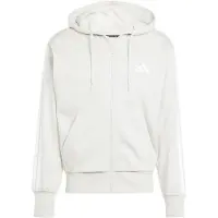 Adidas adidasChaqueta con capucha Essentials Fleece 3 bandas M Beige / White Hombre