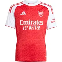 Adidas adidasCamiseta primera equipación Arsenal 25/26 176 Better Scarlet / White Niño