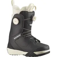 Salomon Snowboard - Botas de snowboard mujer - Kiana Dual BOA Black/Vanilla Ice para Mujer - Talla 36,5 - Negro
