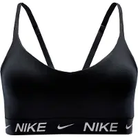 Nike Sujetador deportivo 'Indy' negro / blanco