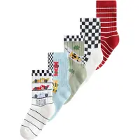 Next Calcetines azul claro / verde claro / rojo / blanco