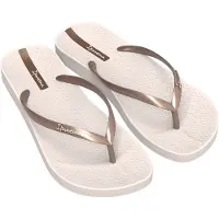 Ipanema Chanclas ANATOMICA SHINE FEM mujer - Blanco - 38