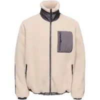 Only & Sons Chaqueta polar 'ONSTYRO' crema / kitt