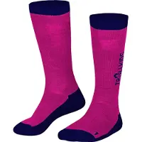 TROLLKIDS - Kid's Ski Socks - Calcetines de esquí size 39-42, fucsia