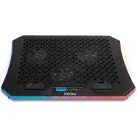 Krom Base De Refrigeración Para Portátil Kooler Rgb