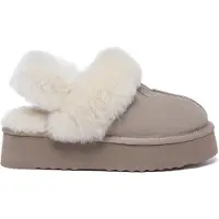 EVER AU Zapatillas de casa 'Fantail' beige