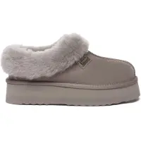 EVER AU Zapatillas de casa 'Topknot' greige