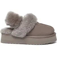 EVER AU Zapatillas de casa 'Fantail' gris