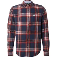 Superdry para hombre. M4011047A Camisa Lumberjack multicolor (L), Casual, Algodón, Manga larga, Marino, outlet 2026.