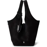 Ralph Lauren Bolso de hombro 'PLY' negro