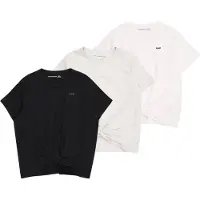 Abercrombie & Fitch Camiseta negro / blanco / blanco moteado