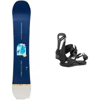 Burton - Packs (snowboard + fijaciones) - Pack Yeasayer FV 2026 para Mujer - Azul