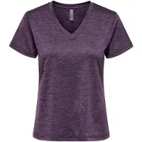 Only Play Camiseta funcional 'ONPCore' lila moteado