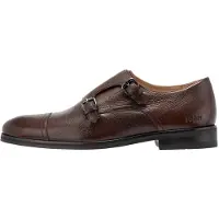 JOOP! Zapatos con cordón 'Estate Kleitos Monk' marrón oscuro