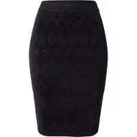 Guess Marciano GUESS Adele Logo Chenille Jet Black A996 Talla: XL | Faldas Midi Outlet | Mujer | Negro
