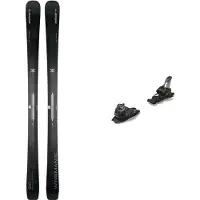 Elan - Packs (esquí + fijaciones) - Pack Wingman 86 Black Edition 2027 de Titanio - Negro