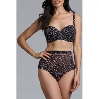 Marlies Dekkers Night Fever Black Pink Leopard Balcony Bra Talla: 70B | Brasieres Outlet | Mujer | Negro
