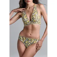 Marlies Dekkers Mambo Amalfi Lemon Print Push Up Bra Talla: 70B | Brasieres Outlet | Mujer