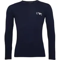 Emporio Armani Camiseta azul oscuro