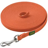 Hunter - Convenience Retrieval Leash - Correa para perro size 1,5 cm x 12 m, neonorange