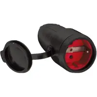 Bachmann Acoplamiento de goma , color , con tapa, grado de protección IP44