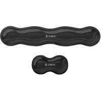 Subblim Reposamuñecas Ergo Crystal Flex 2 Unidades