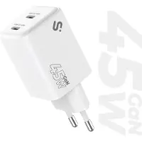 Subblim Cargador De Pared Gan Usb-c 45w