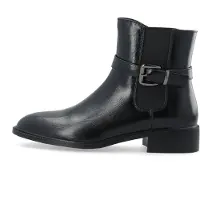 Bianco Botines 'Charlotte' negro