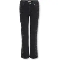 ONLY GIRLS Vaquero 'KOGJUICY' negro denim / plata