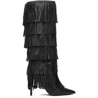 Steve madden Wanderlust Boots Black Leather Talla: 38 | Botas Outlet | Mujer | Negro