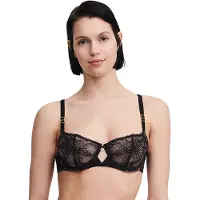 Chantelle Orchids Black Talla: B75 | Brasieres Outlet | Mujer | Negro