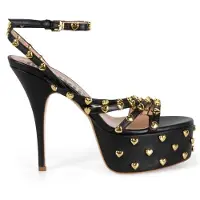 Moschino San.lod.va Mn57/125 Vitello Nero Talla: 36 | Pumps Outlet | Mujer