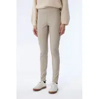 Knit-ted Knitted Amber Pants Sand Talla: M | Pantalones Formales Outlet | Mujer | Marrón