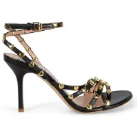 Moschino San.lod.tr Mn64/85 Vitello Nero Talla: 37 | Chancletas Outlet | Mujer