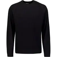 No-excess Pullover Crewneck Solid Waffle Knit Black Talla: XL | Jerséis Outlet | Hombre | Negro