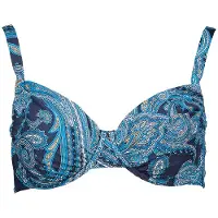 LASCANA Top de bikini 'Boho' navy
