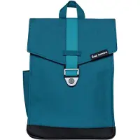 Bold Banana Mochila 'Envelope' azul cian / negro