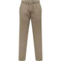 Only & Sons Pantalón 'Sinus' beige oscuro