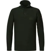 Petrol Industries Jersey dorado / verde oscuro / negro