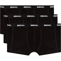 Diesel Calzoncillo boxer 'Damien' negro / blanco