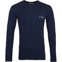 Emporio Armani Camiseta azul oscuro / lila