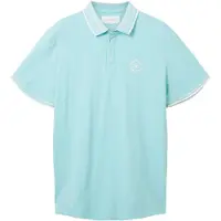Tom Tailor Camiseta azul claro / blanco