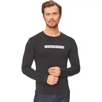 Emporio Armani Camiseta negro / blanco