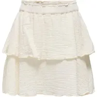 ONLY GIRLS Falda 'Julia' blanco