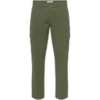 Only & Sons Pantalón cargo 'Turin' manzana