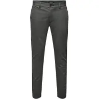 Only & Sons Pantalón chino 'ONSMark' antracita