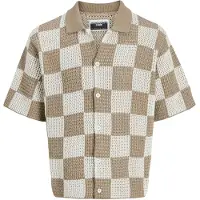 Jack & Jones Cárdigan 'Jcoathletico' camelo / beige oscuro
