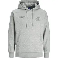 Jack & Jones Sudadera 'JORBradley' gris claro / negro